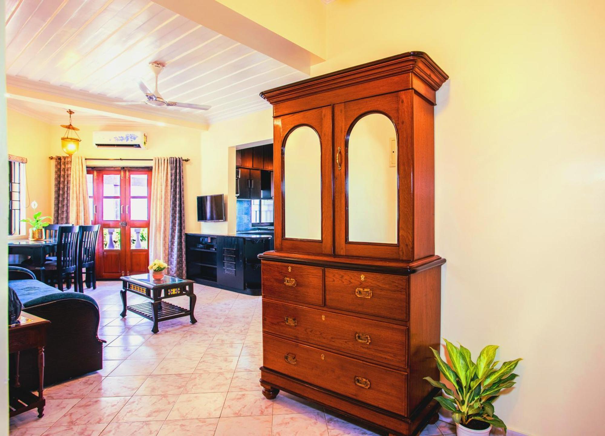 'Golden Sea Pearl' 1 Bhk Beach Apartment 比纳里姆 外观 照片